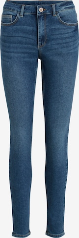 Skinny Jeans de la VILA pe albastru: față