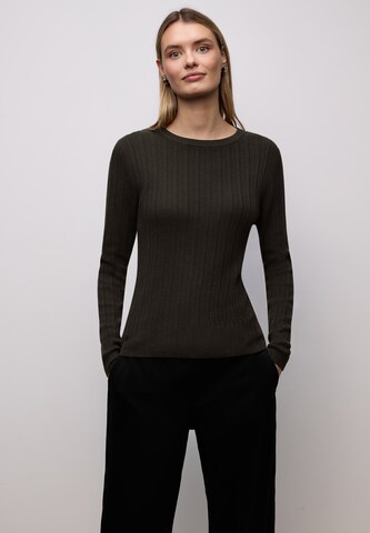 STREET ONE Pullover in Braun: Vorderseite