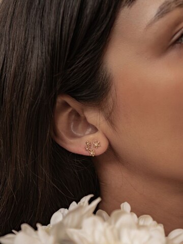 Hey Happiness Ohrringe 'Snowflake Trio'‌‌‌‌‌‌ in Gold