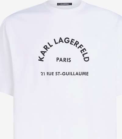 Karl Lagerfeld Camisa 'Rue St-Guillaume' em preto / branco, Vista do artigo
