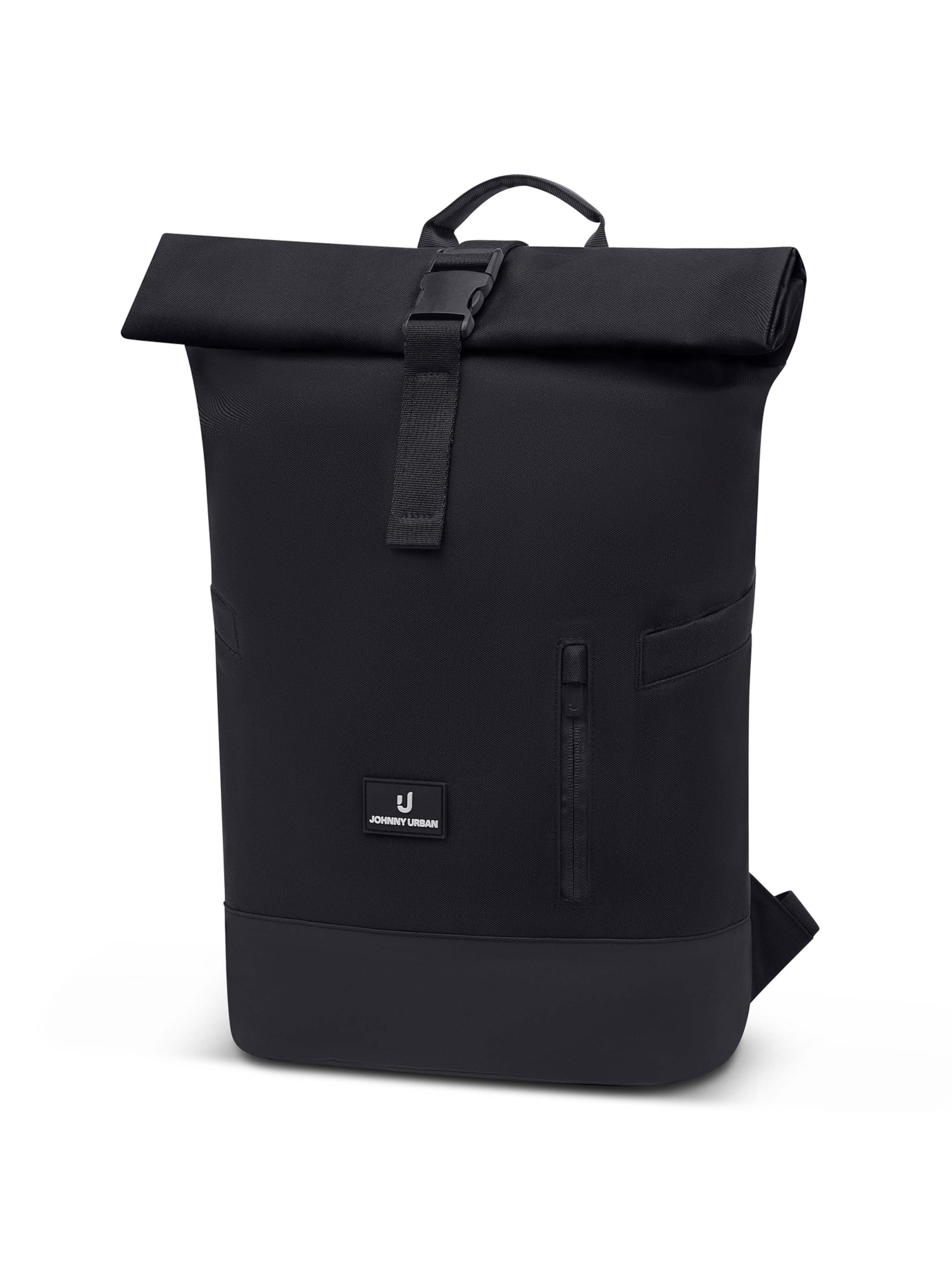 Johnny Urban Rugzak 'Luca Medium' in Zwart