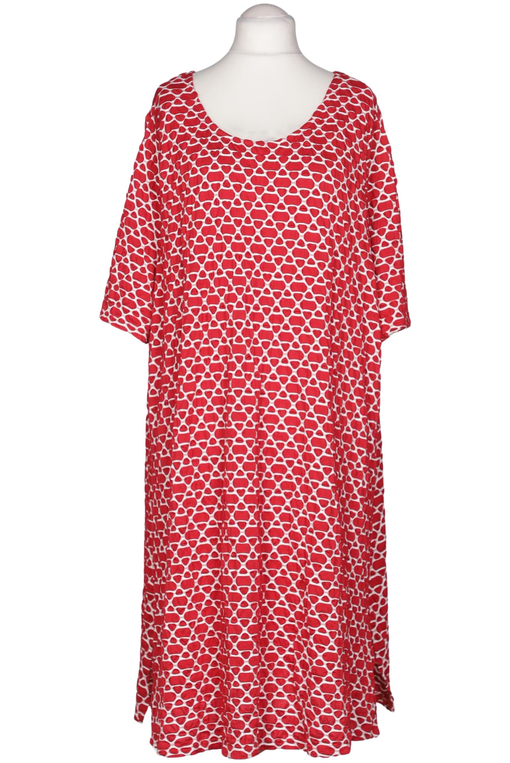 Ulla Popken Kleid 9XL in Rot: Vorderseite