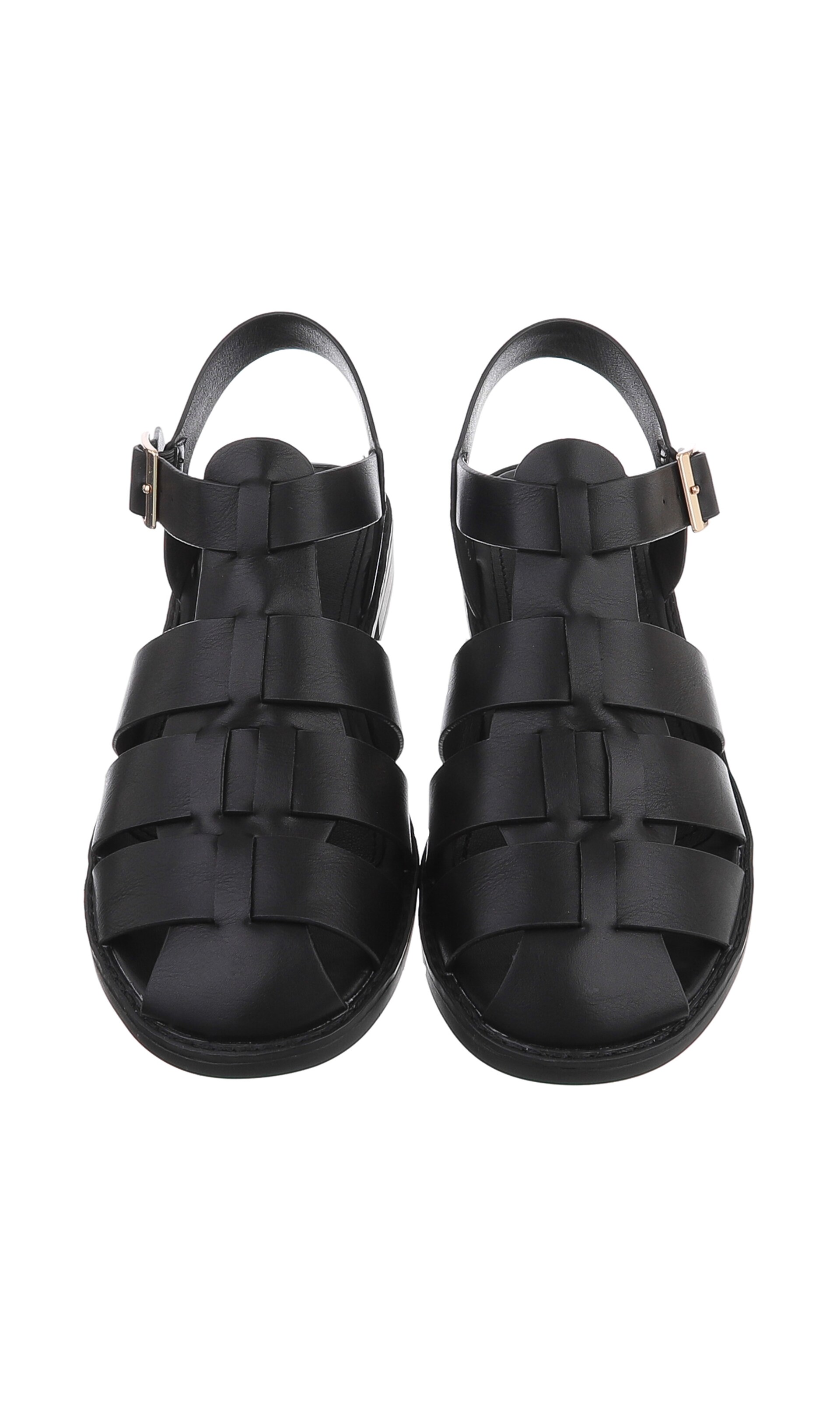 Ital-Design Sandale in Schwarz