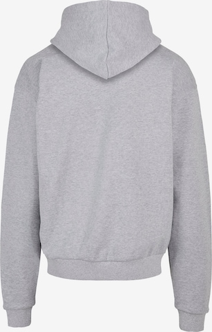 Sweat-shirt 'Brown University - B Initial' Merchcode en gris