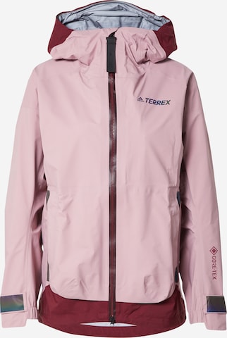 adidas Terrex Outdoor jacket 'MYSHELTER' in Purple: front