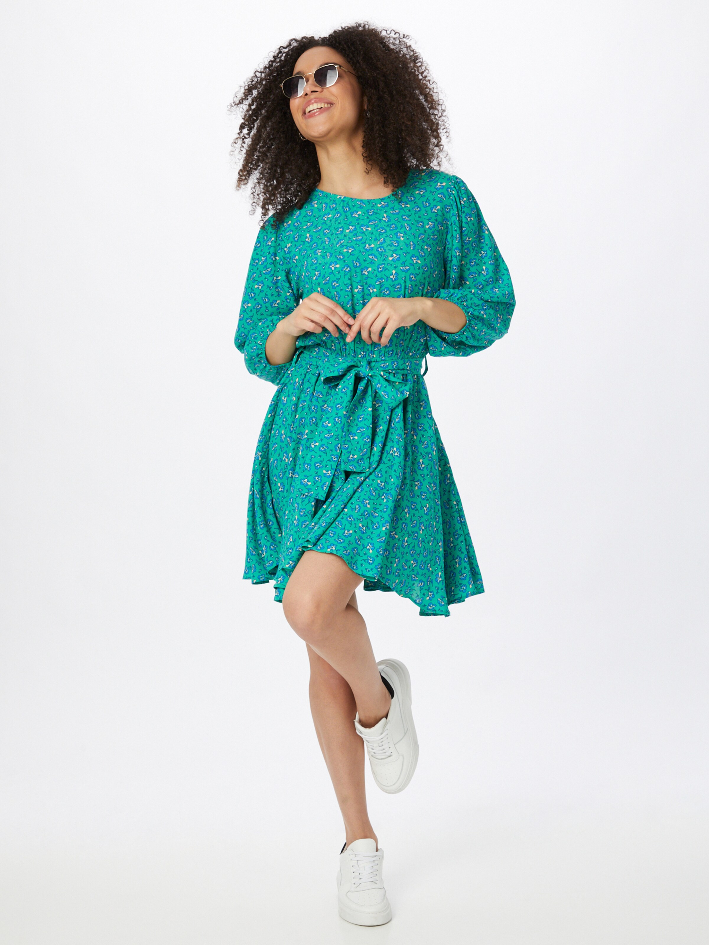 Frauen Große Größen Mavi Kleid in Jade - CH00475 Frauen Große Größen Mavi Kleid in Jade - CH00475