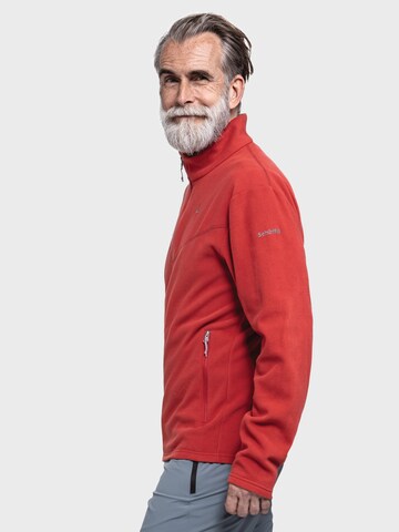 Veste en polaire fonctionnelle ' Hiking Fleece Jk Style Qutang ' Schöffel en rouge