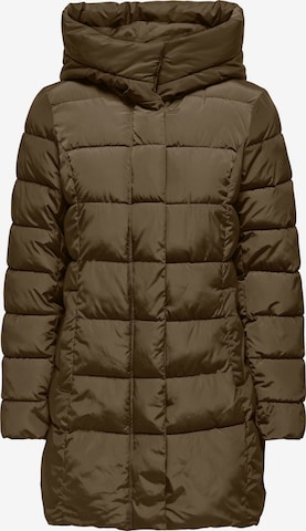 Manteau d’hiver 'ONLLINA' ONLY en vert : devant