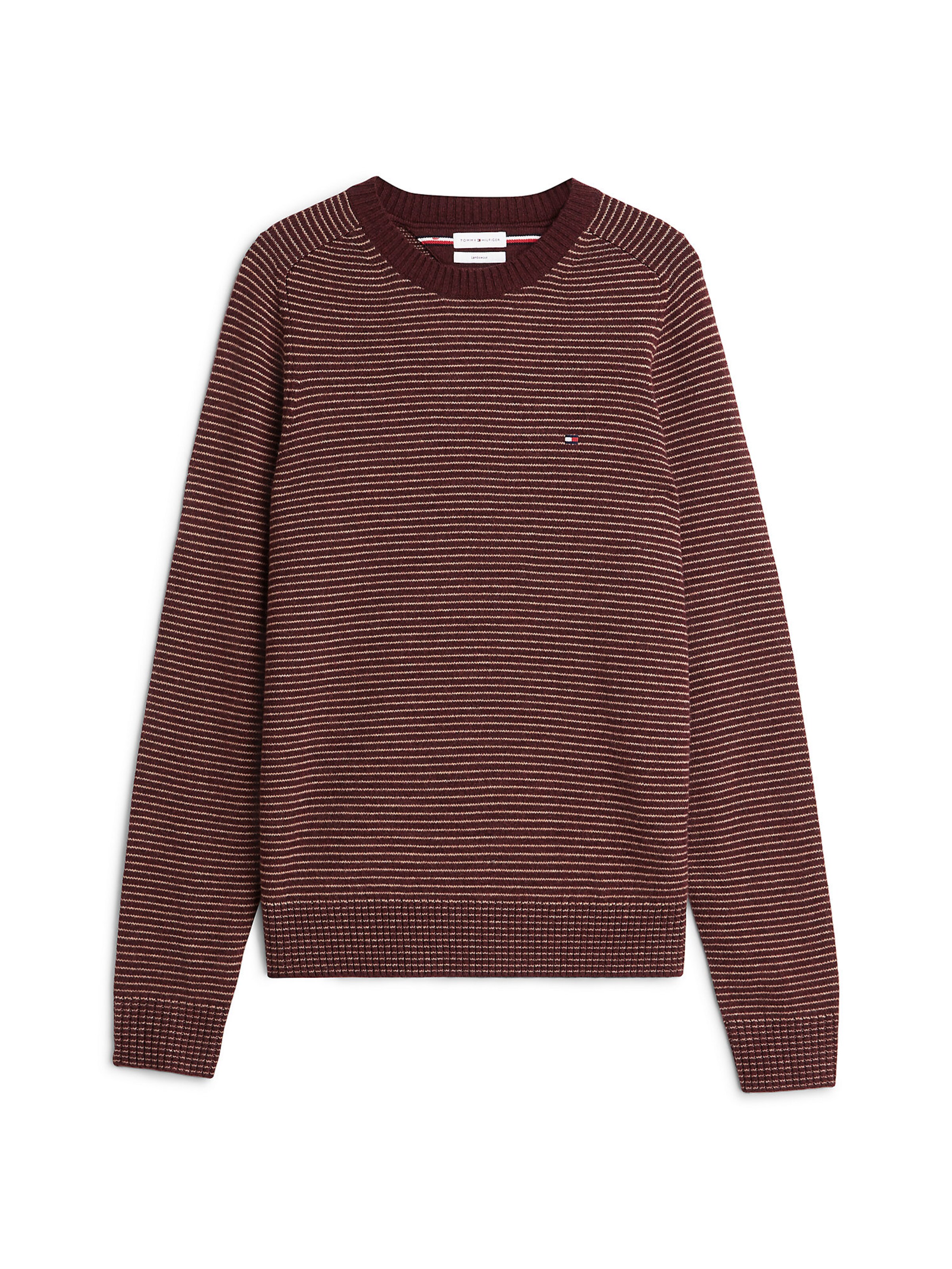 TOMMY HILFIGER Pullover in Braun: Vorderseite