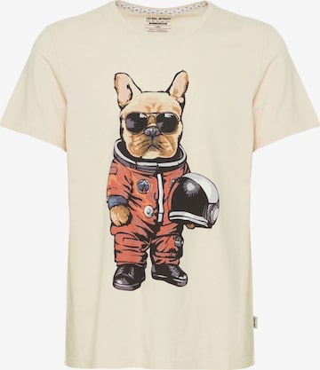 BLEND Shirt 'Tee' in Beige: front