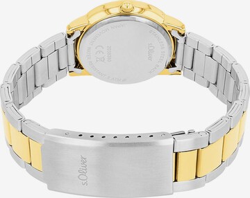 s.Oliver Analog Watch in Gold