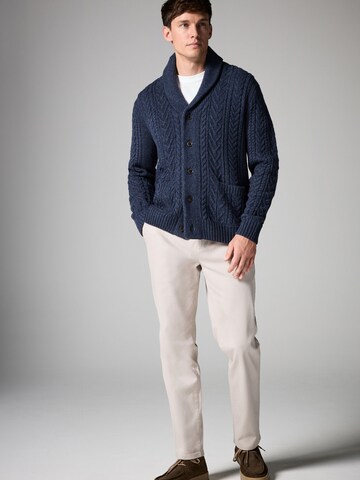 Next Gebreid vest in Blauw