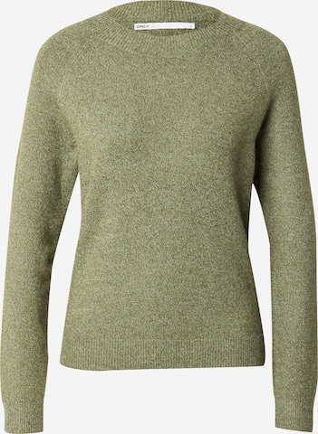 Pullover 'RICA' di ONLY in verde: frontale