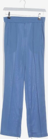 GANNI Pants in XS in Blue: front