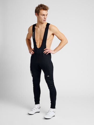 Coupe slim Pantalon de sport Newline en noir