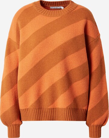 Warehouse - Pullover em laranja: frente