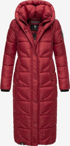 Manteau d’hiver 'Waffelchen' NAVAHOO en rouge