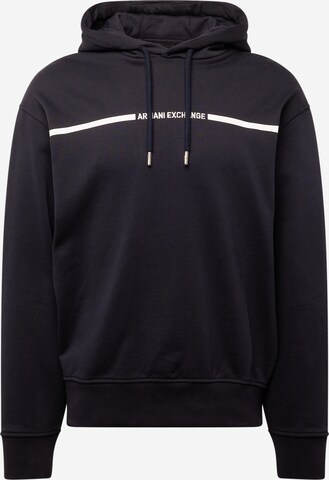 ARMANI EXCHANGE Sweatshirt i blå: forside