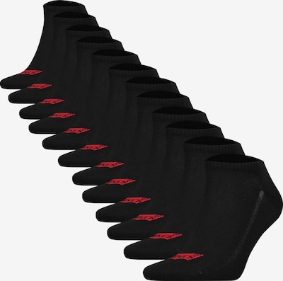 LEVI'S ® Socken in 35-38 in rot / schwarz, Produktansicht