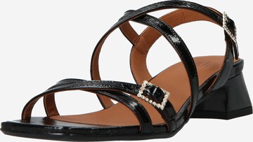 Billi Bi Páskové sandály – černá: přední strana