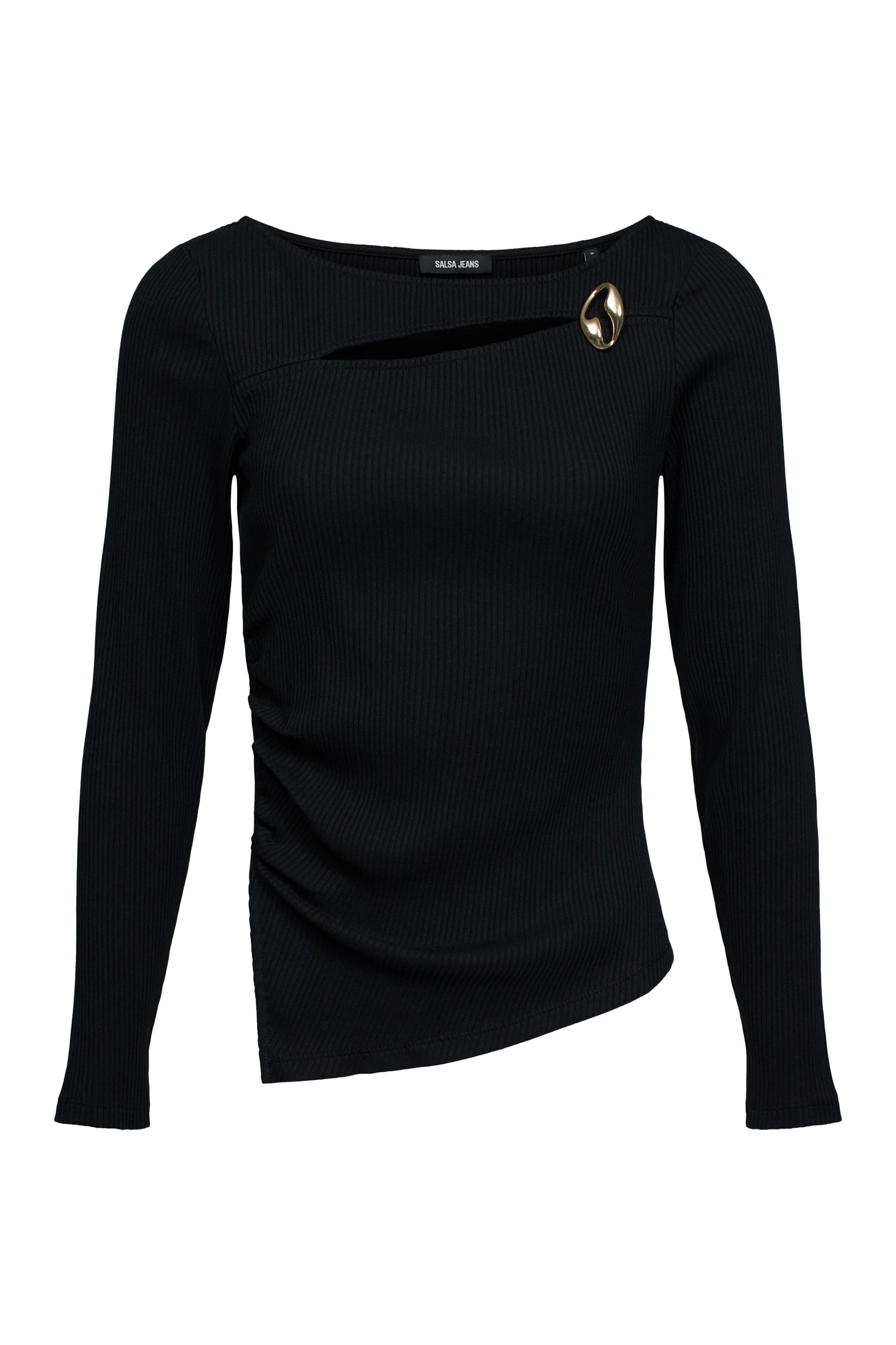 Salsa Jeans Pullover in Schwarz: Vorderseite