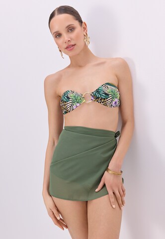 LSCN by LASCANA Skirt in Green: front