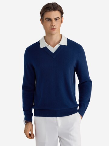 Vantory Pullover in Blau: Vorderseite