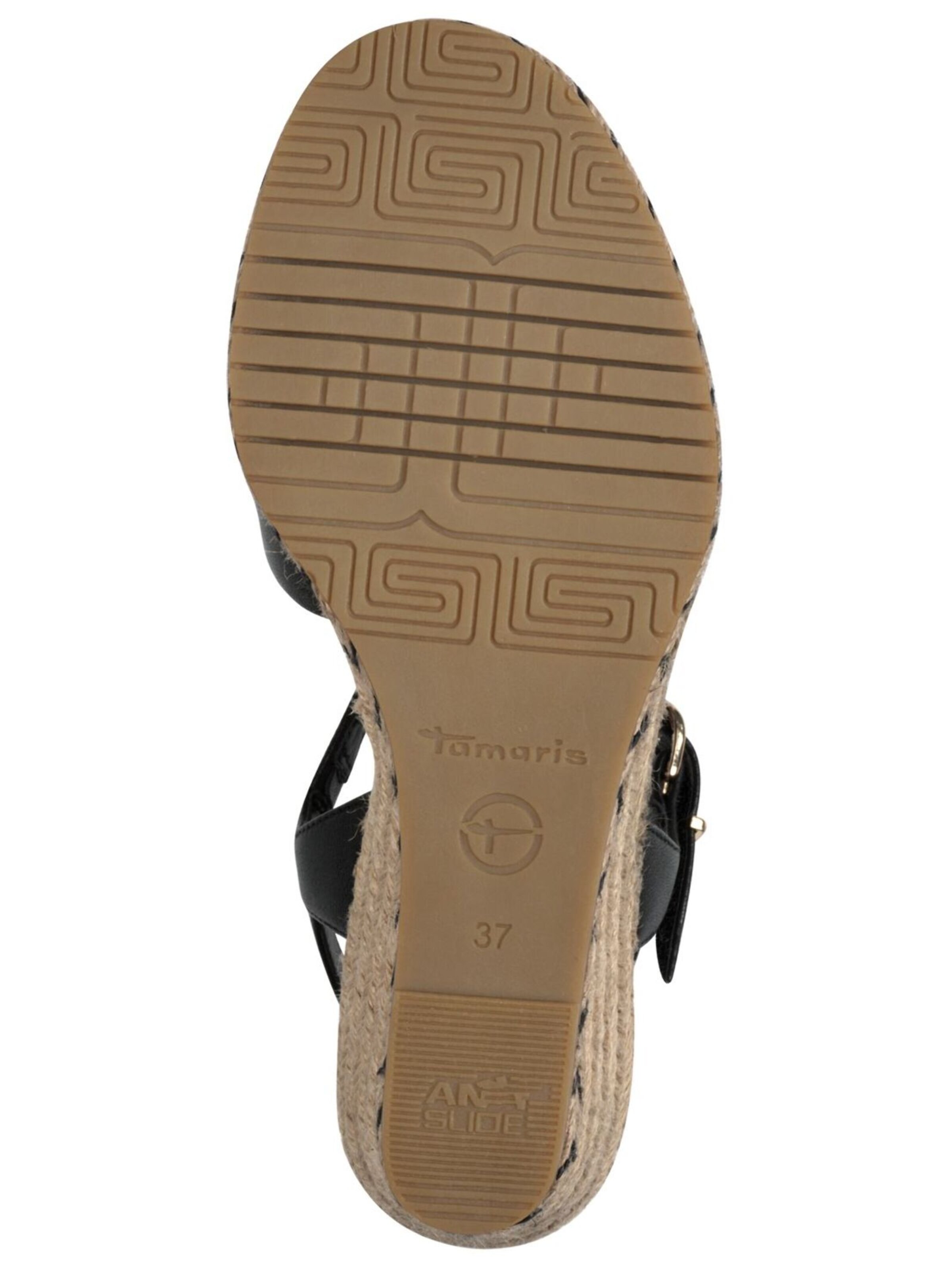 Tamaris Sandale in Schwarz