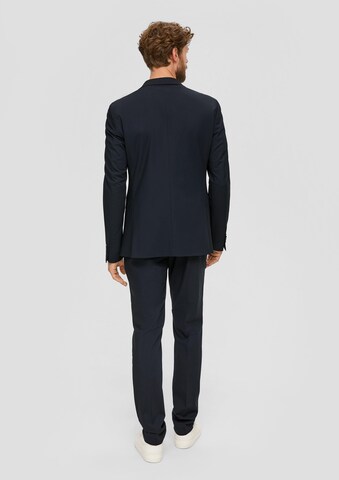 Coupe regular Veste de costume s.Oliver BLACK LABEL en bleu