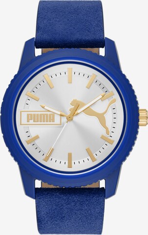 PUMA Analog Watch in Blue: front