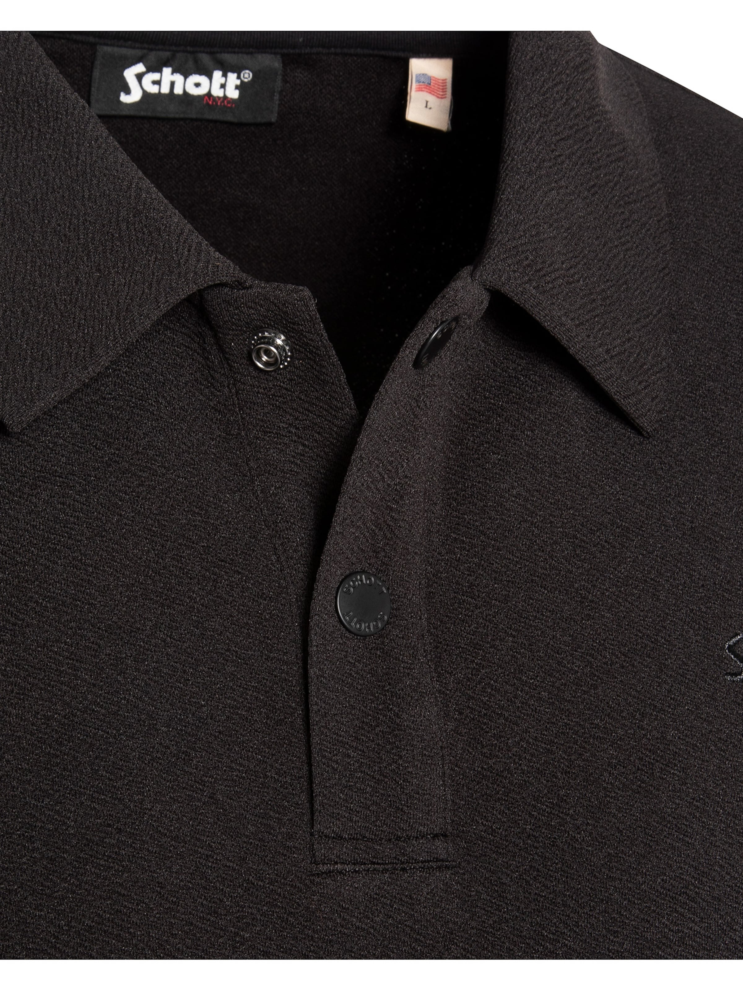 Schott NYC Shirt‌‌‌‌‌‌‌‌‌ in Schwarz