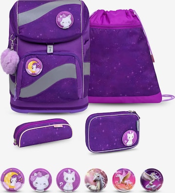 Belmil Schulranzen Set in Lila: Vorderseite