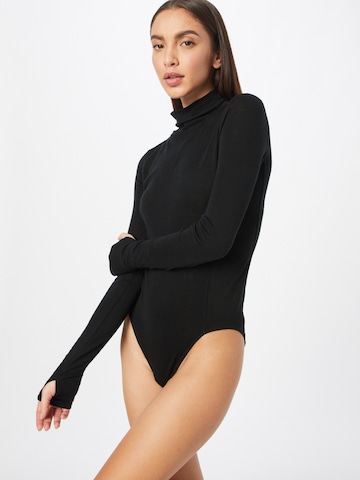 ICEBREAKER Sports bodysuit 'Queens' in Black: front