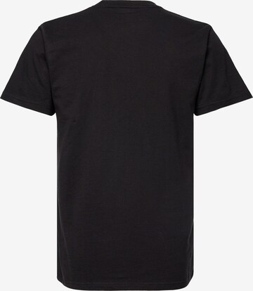 T-Shirt 'Welle' Mikon en noir