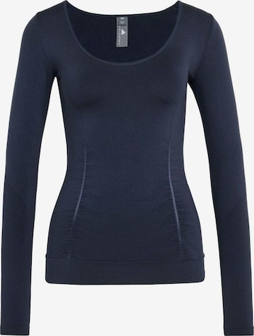 ADIDAS BY STELLA MCCARTNEYTehnička sportska majica 'Workout Wardrobe' - plava boja: prednji dio