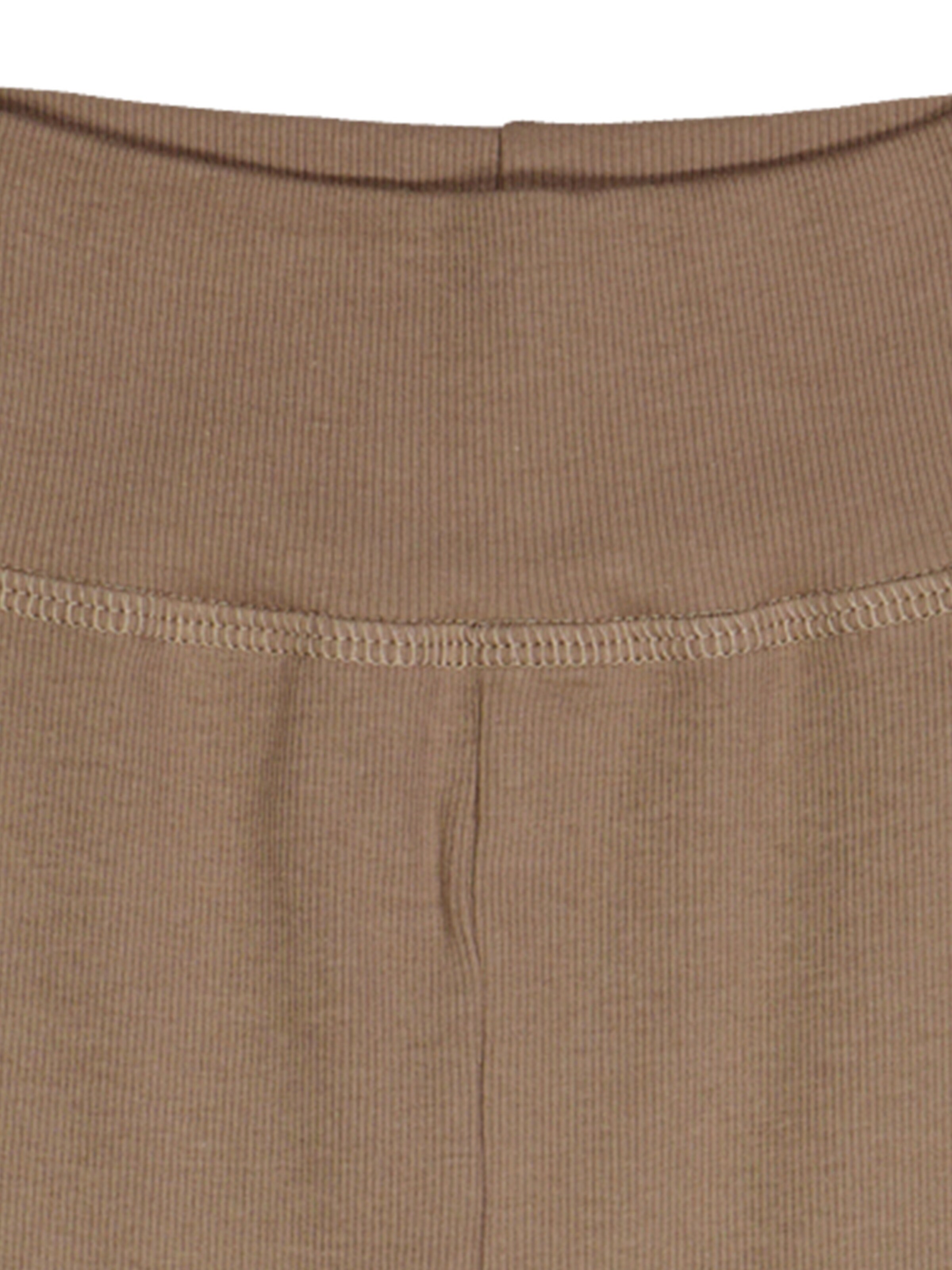 Regular Pantalon Müsli by GREEN COTTON en marron
