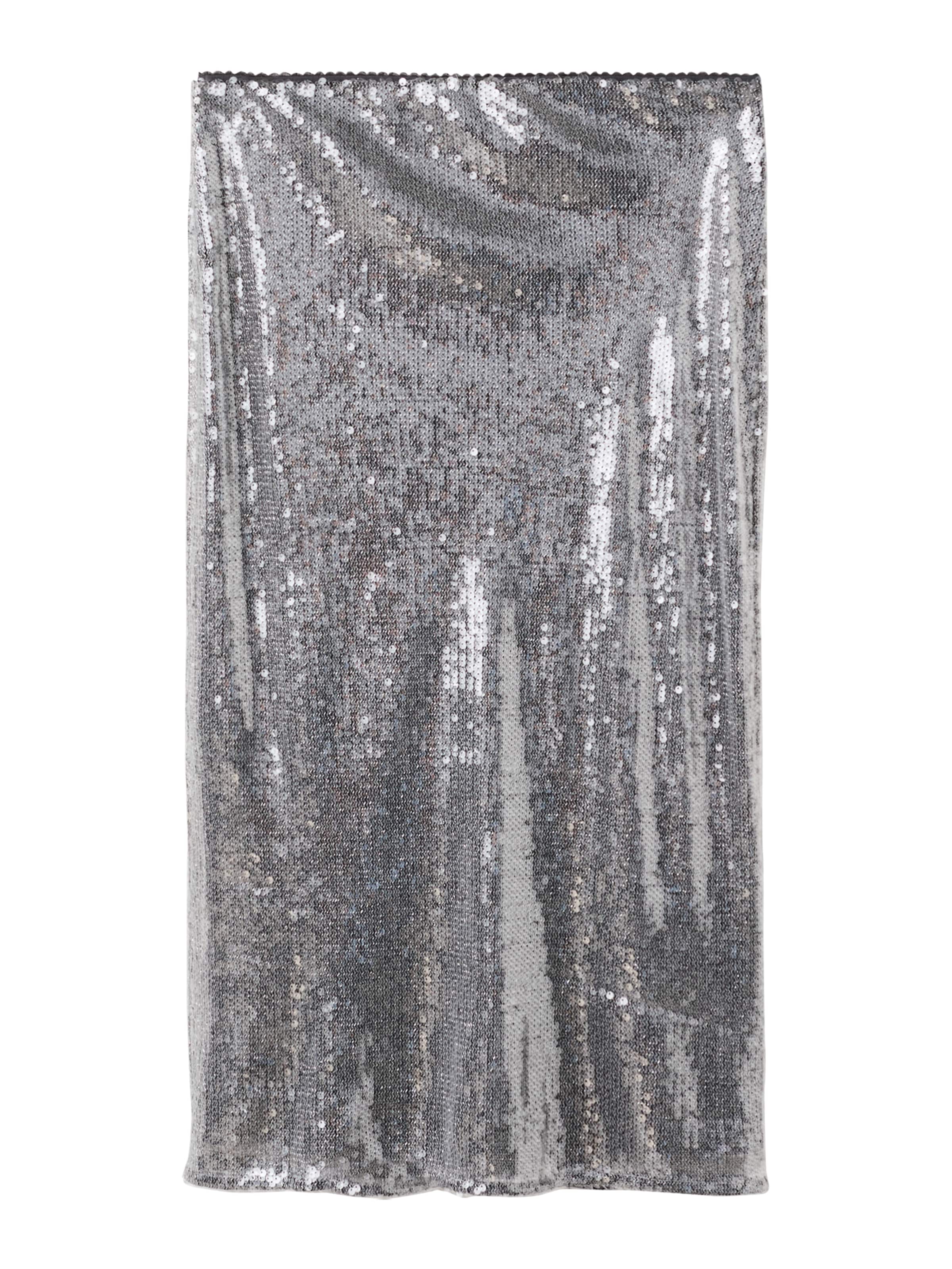 MANGOSuknja - siva boja: prednji dio