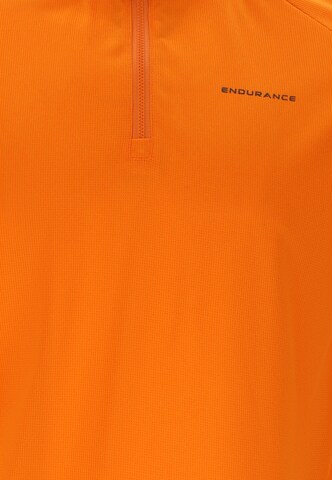 ENDURANCE Performance shirt 'Crow' in Orange