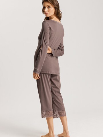 Hanro Pajama ' Moments ' in Grey