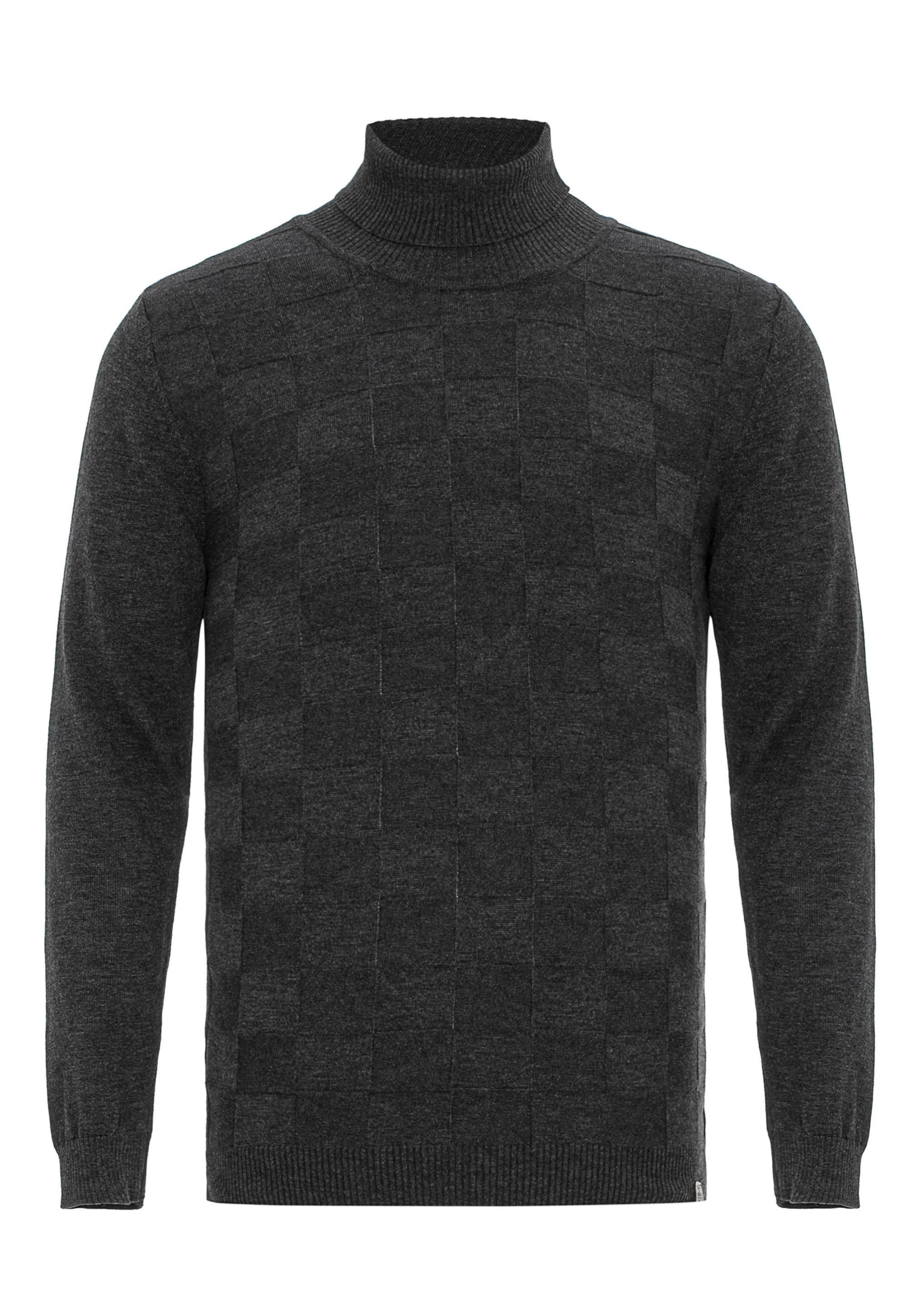 CIPO & BAXX Trui in Grijs: voorkant