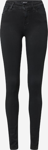 REPLAY Skinny Jeans in Black: front