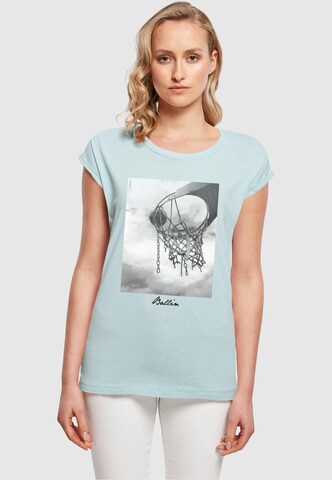 T-shirt 'Ballin 2.0' Mister Tee en bleu : devant