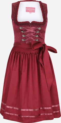 Krüger MadlDirndl - crvena boja: prednji dio