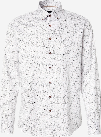 bugatti Regular Fit Paita värissä vihreä: etupuoli