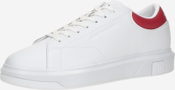 Sneaker bassa di ARMANI EXCHANGE in bianco: frontale