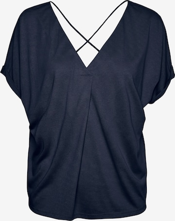 VERO MODA Shirt 'Flia' in Blue: front