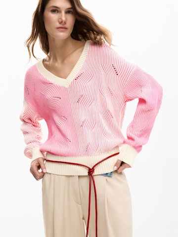 Desigual Pullover in Pink