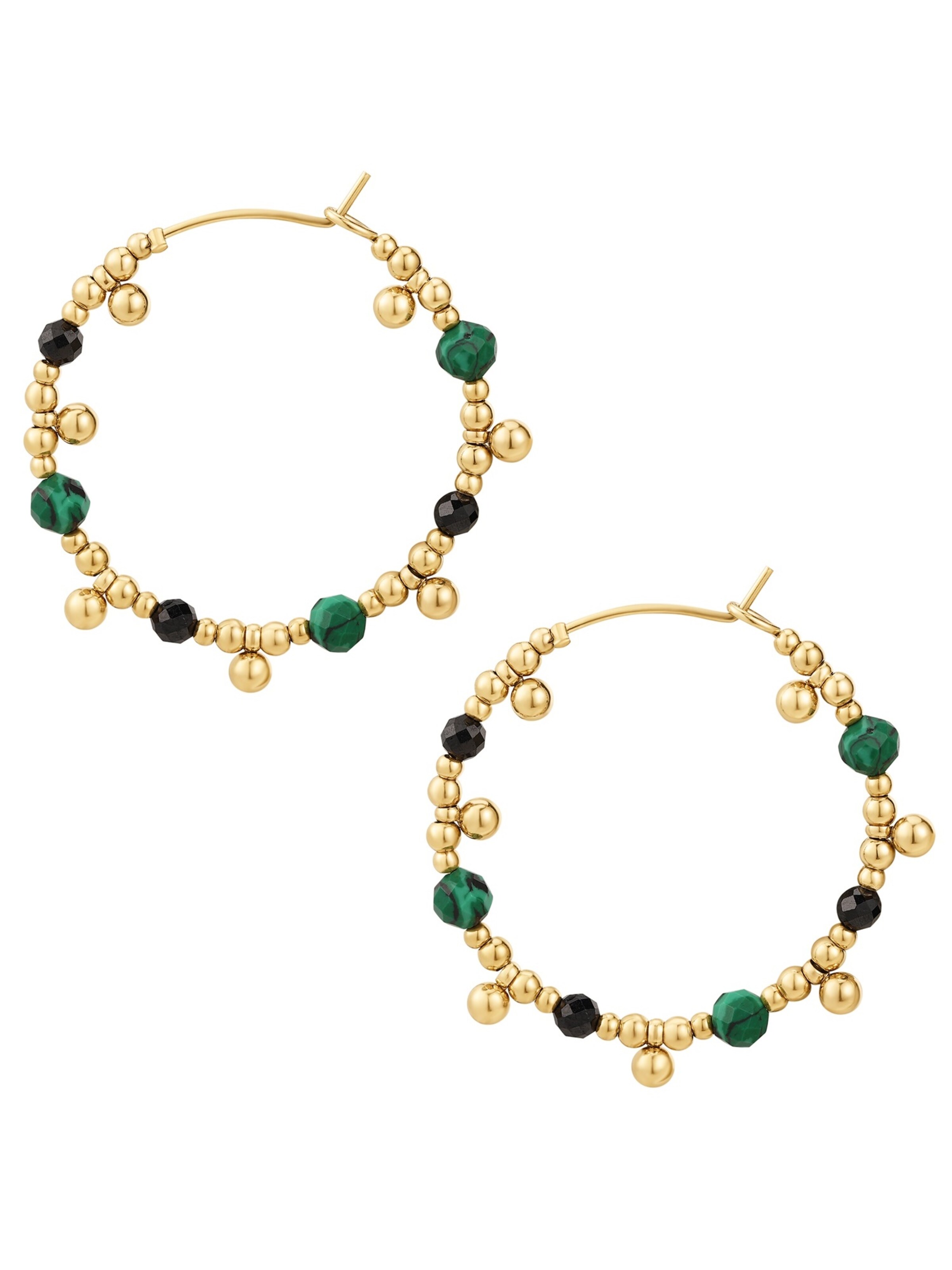 Orecchini di Eastside in oro: frontale