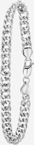 Lucardi Bracelet 'High Class' in Silver: front