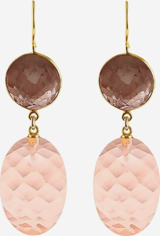 Boucles d'oreilles Gemshine en rose